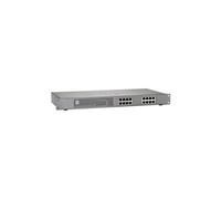 Level One Commutateur réseau FEP-1612W120 16 x 10/100 PoE+ 480W montable sur rack Gris