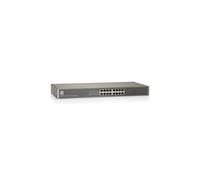 LevelOne FSW-1650: Commutateur Fast Ethernet 16 ports 10/100 Non-géré, 3.2Gbit/s, 8K MAC, QoS, Boîtier métal 60cm, IEEE 802.3az