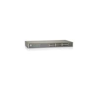 LevelOne FSW-2450 Commutateur Non-géré 24 Ports Fast Ethernet 10/100 Auto-MDI/MDIX, QoS, Boîtier Métal 60cm, Table MAC 8K, IEEE 802.3az