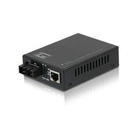 LevelOne FVT-2001 Convertisseur de médias réseau 100 Mbit/s 1310 nm/Multimode / 10/100TX>100FX SC MM/2km/ Noir