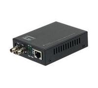 LevelOne FVT-2002 - Convertisseur de média à fibre optique - 100Mb LAN - 10Base-T, 100Base-FX, 100Base-TX - RJ-45 / ST multi-mode - jusqu'à 2 km -