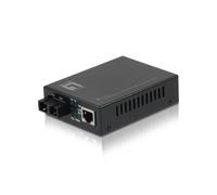 LevelOne FVT-2401 convertisseur de Support réseau 100 Mbit/s 1310 nm Monomode Noir