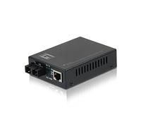 LevelOne FVT-2401 convertisseur de Support réseau 100 Mbit/s 1310 nm Monomode Noir