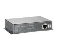 LevelOne GEP-0521 - Commutateur - non géré - 4 x 10/100/1000 (PoE+) + 1 x 10/100/1000 - de bureau - PoE+ (120 W)