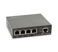 LevelOne GEP-0523 - Commutateur - 4 X 10/100/1000 (POE+)