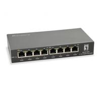 LevelOne GEP-0823 commutateur réseau Gigabit Ethernet (10/100/1000) Connexion Ethernet, supportant l'alimentation Via ce Port (PoE) Noir