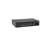 LevelOne GEP-1051 - Commutateur - intelligent - 8 x 10/100/1000 (PoE+) + 2 x Gigabit SFP - de bureau, Montable sur rack - PoE+ (70 W)