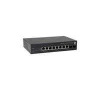 LevelOne GEP-1051 - Commutateur - intelligent - 8 x 10/100/1000 (PoE+) + 2 x Gigabit SFP - de bureau, Montable sur rack - PoE+ (70 W)