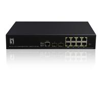 LevelOne GEP-1061 commutateur réseau Géré L2 Gigabit Ethernet (10/100/1000) Connexion Ethernet, supportant l'alimentation via ce port (PoE) Noir