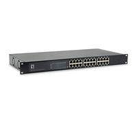 LevelOne GEP-2421W150 commutateur réseau Non-géré Gigabit Ethernet (10/100/1000) Connexion Ethernet, supportant l'alimentation Via ce Port (PoE) Noir