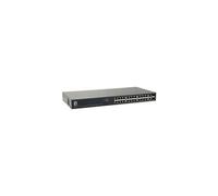 LevelOne GEP-2651 - Commutateur - intelligent - 24 x 10/100/1000 (PoE+) + 2 x SFP Gigabit combiné - Montable sur rack - PoE+ (185 W)
