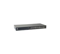 LevelOne GEP-2681 - Commutateur - L3 Lite - Géré - 24 x 10/100/1000 (PoE+) + 2 x Gigabit SFP - Montable sur rack - PoE+ (185 W)