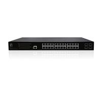 Level One Commutateur réseau géré L2 GEP-2861 Gigabit (10/100/1000) PoE 1U Noir