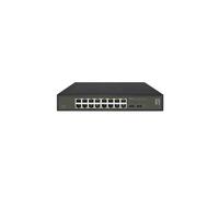 LevelOne GES-2118 : Commutateur réseau manageable L2 Gigabit Ethernet 16 ports RJ-45, 2 ports SFP, 36 Gbit/s, QoS, VLAN, montage en rack