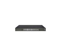 LevelOne GES-2128 Commutateur Géré L2 Gigabit Ethernet 24xRJ45 4xCombo SFP 56Gbit/s QoS VLAN Montage en rack