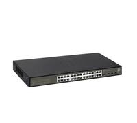 Level One Commutateur Hilbert GES-2128, 28 ports Gigabit Smart Lite, 24 x RJ45, 4 x SFP/RJ45