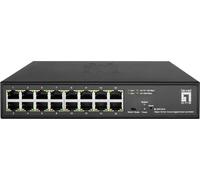 LevelOne GES-2216 Commutateur réseau administrable L2 Gigabit Ethernet (10/100/1000) Noir (GES-2216)