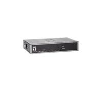 LevelOne GEU-0521 - Commutateur - non géré - 4 x 10/100/1000 + 1 x Gigabit SFP - de bureau, fixation murale