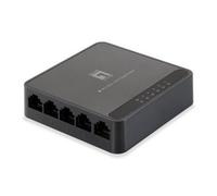 LevelOne GEU-0522 commutateur réseau Gigabit Ethernet (10/100/1000) Noir