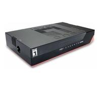 LevelOne GSW-0807 commutateur réseau Non-géré Gigabit Ethernet (10/100/1000) Noir, Rouge Multicolore G