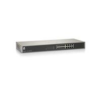 LevelOne GSW-1657 commutateur réseau Non-géré Gigabit Ethernet (10/100/1000) Noir, Gris