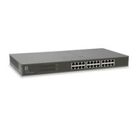 Level One commutateur réseau GSW-2457 non géré Gigabit Ethernet (10/100/1000) Noir