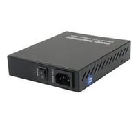 LevelOne GVM-1101 - Convertisseur de média à fibre optique - 100Mb LAN - 10Base-T, 100Base-TX, 1000Base-T, 1000Base-X - RJ-45 / SC multi-mode - jusqu'à 500 m - 850 nm G