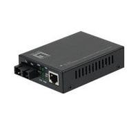 LevelOne GVT-2001 - Convertisseur de média à fibre optique - 1GbE - 10Base-T, 1000Base-SX, 100Base-TX, 1000Base-T - RJ-45 / SC multi-mode - jusqu'à