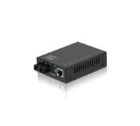 LevelOne GVT-2001 Convertisseur Media Gigabit Ethernet 10/100/1000Base-T vers 1000Base-SX Multimode 850nm, portée 550m, Jumbo Frame 9K, LFP