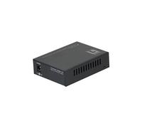 LevelOne GVT-2010 - Convertisseur de média à fibre optique - 100Mb LAN - 10Base-T, 100Base-TX, 1000Base-T, 1000Base-X - RJ-45 / SFP (mini-GBIC)