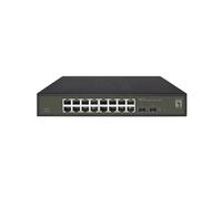 LevelOne Hilbert 18-Port Gigabit Smart Lite Commutateur, 16 X RJ45,2 X