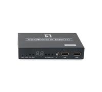 LevelOne HVE-6701R Récepteur AV 1080p, Extender Audio/Vidéo, Cat5e/Cat6/Cat7, Portée 150m, HDMI 1.3, USB Type-A, RS-232, Alimentation 12V