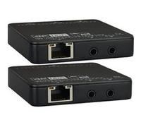 LevelOne HVE-9006 extension audio/video Émetteur et récepteur AV Noir G