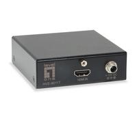 LevelOne HVE-9010 extension audio/video Émetteur et récepteur AV Noir