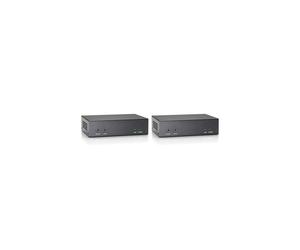 LevelOne HVE-9200 Kit Émetteur/Récepteur AV 4K UHD (3840x2160) sur Cat5/5e/6 - Bande passante 10.2 Gbit/s, HDCP, portée 100m, HDMI/RS-232