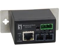 LevelOne IEC-4002 - Convertisseur de média à fibre optique - 100Mb LAN - 10Base-T, 100Base-FX, 100Base-TX - RJ-45 / ST multi-mode - jusqu'à 2 km