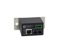 LevelOne IEC-4002 - Convertisseur de média à fibre optique - 100Mb LAN - 10Base-T, 100Base-FX, 100Base-TX - RJ-45 / ST multi-mode - jusqu'à 2 km
