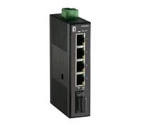 LevelOne IES-0510 commutateur réseau Non-géré Fast Ethernet (10/100) Noir