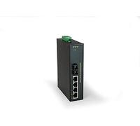 LevelOne IFP-0503 commutateur réseau Non-géré Fast Ethernet (10/100) Connexion Ethernet, supportant l'alimentation via ce port (PoE) Noir