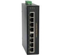 LevelOne IFP-0801 : Switch 12 ports Fast Ethernet (10/100) PoE/PoE+ 1.6 Gbit/s, Budget PoE 126W, Montage Mural/Rail DIN, Température -40°C à 75°C