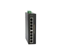 LevelOne IFP-0801 Fast Ethernet (10/100) Connexion Ethernet, supportant l'alimentation Via ce Port (PoE) Noir