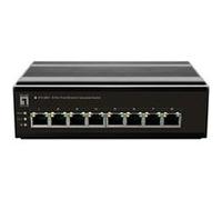 Level One Commutateur industriel Fast Ethernet IFS-0801, 8 ports, Rail DIN, -40 °C à 75 °C