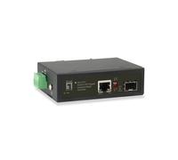 LevelOne IGC-0101 Convertisseur de média Gigabit Ethernet 1000 Mbit/s, SFP, PoE 30W, IEEE 802.3af/at/u/x/z, Température -40°C à 75°C