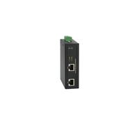 LevelOne IGP-0102 Injecteur PoE Gigabit Ethernet - Standards IEEE 802.3af/at - 2 ports RJ45 - 15-56V - PoE 36W - Distance max. 100m