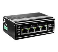 LevelOne IGP-0502 commutateur réseau Non-géré Gigabit Ethernet (10/100/1000) Connexion Ethernet, supportant l'alimentation via ce port (PoE) Noir Noir G