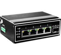 Level One commutateur réseau IGP-0502 – Non-géré Gigabit (10/100/1000) PoE – Noir