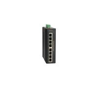 LevelOne IGP-0801 - Commutateur - 4 x 10/100/1000 (PoE+) + 4 x 10/100/1000 - Montage sur rail DIN - PoE+ (126 W) - Tension CC