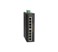 LevelOne IGP-0802 commutateur réseau Non-géré Gigabit Ethernet (10/100/1000) Connexion Ethernet, supportant l'alimentation via ce port (PoE) Noir