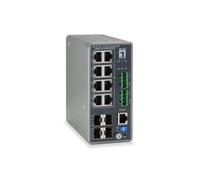 LevelOne IGP-1271, Géré, L3, Gigabit Ethernet (10-100-1000), Connexion Ethernet, supportant l'alimentation via ce port (PoE)