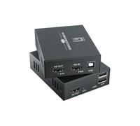 LevelOne Kit d'extension HDMI Over Cat.5/6 4K, 100 m, Noir